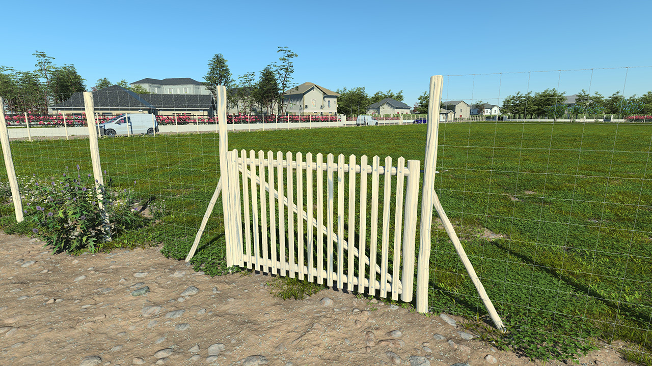 Square metal fence 190cm_0