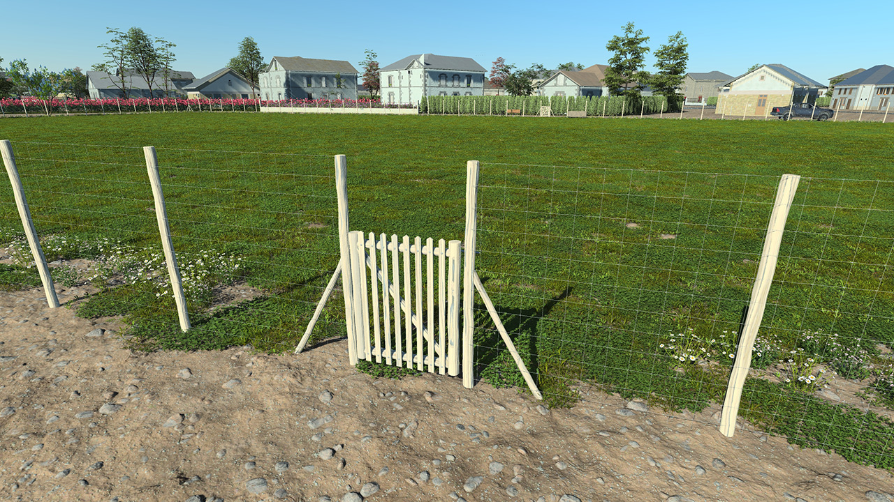Square metal fence 190cm_1