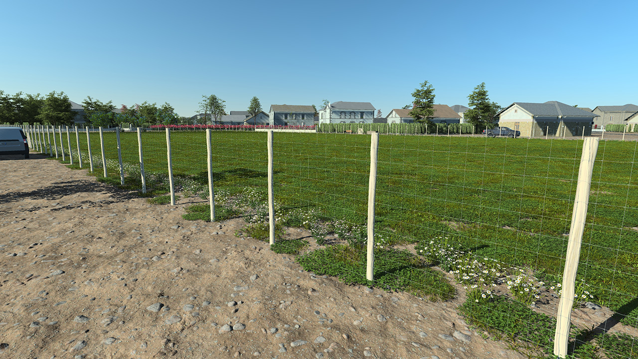 Square metal fence 190cm_2