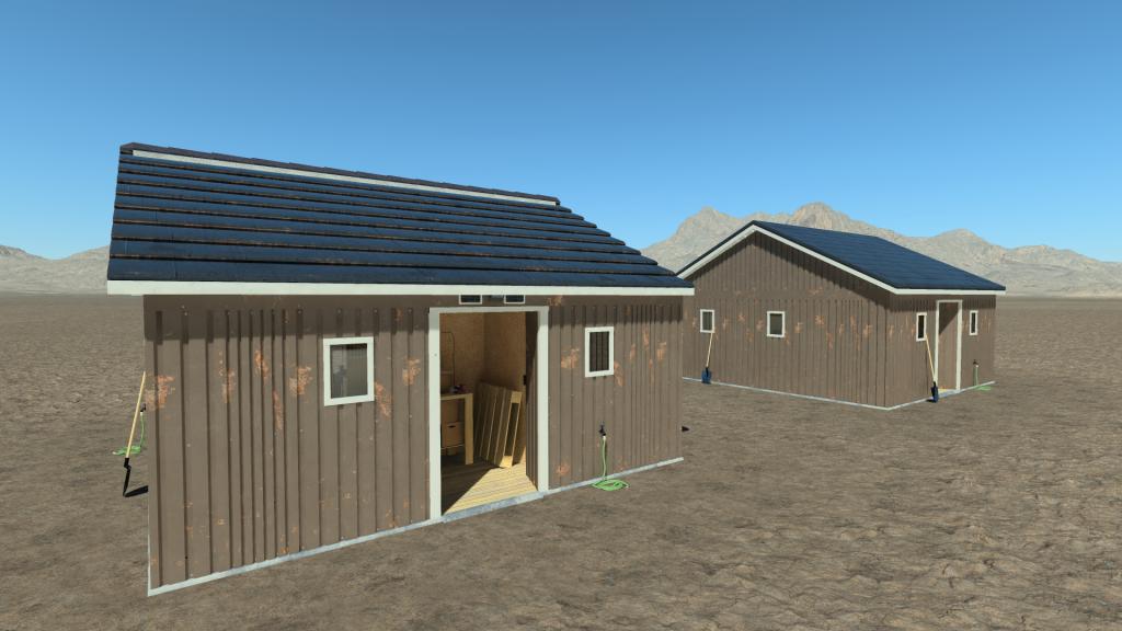 Metal sheds
