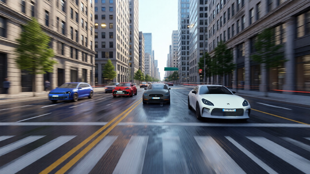 Animated Cars With Drivers_0