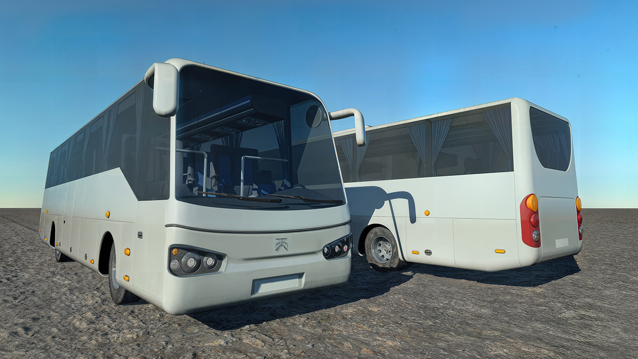 Tourism Vehicles Rigged_1