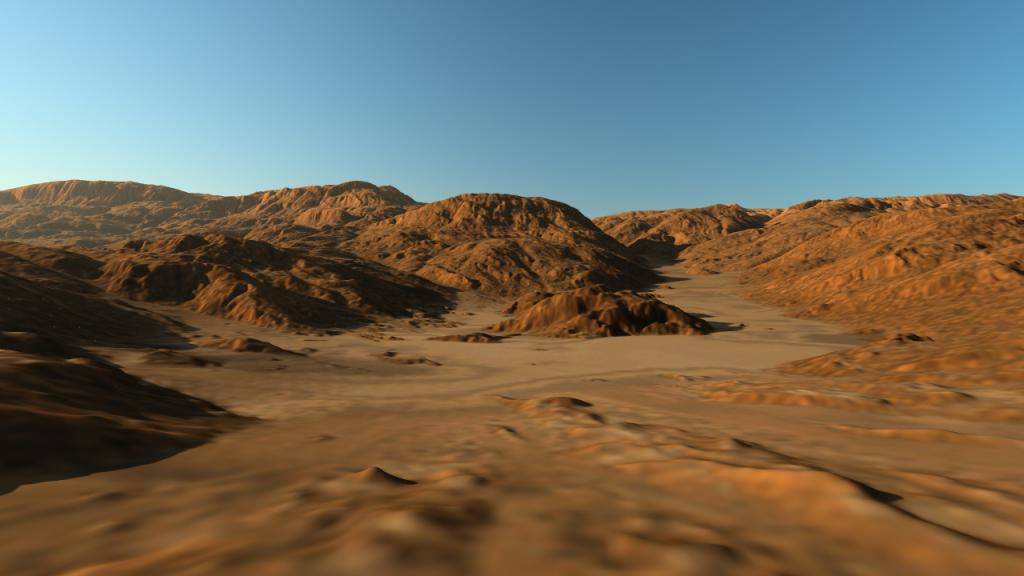 Dry hills